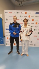U18 -61kg sarjassa voitto Miskalle, hopea Kalle Puotiniemelle ja pronssi Victoe Noebergille