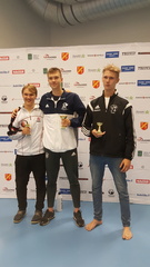 U16 +70kg sarjassa hopeaa Miikalle, voitto Johannes Korpelalle ja pronssi Sisu Ågrénille