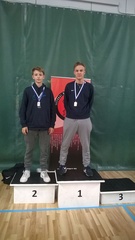 Miska Kultaa ja Nuutti hopeaa -61 kiloistem sarjasta